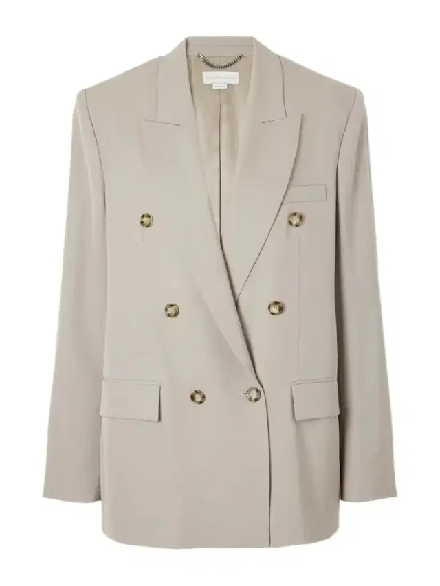 Stella McCartney Double-breasted Oversized Wool-twill Blazer