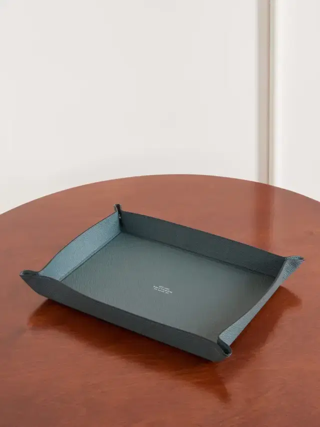 Smythson Panama Leather Trinket Tray