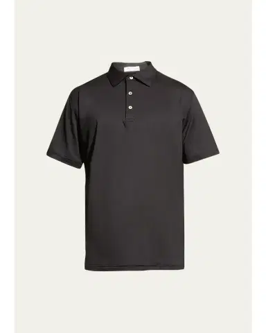 Peter Millar Men's Sean Stretch-Jersey Polo Shirt | Thumbnail 1 Peter Millar Men's Sean Stretch-Jersey Polo Shirt | Thumbnail 1