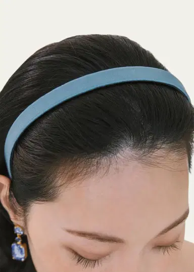 Jennifer Behr Lucy Silk Headband | Thumbnail 3