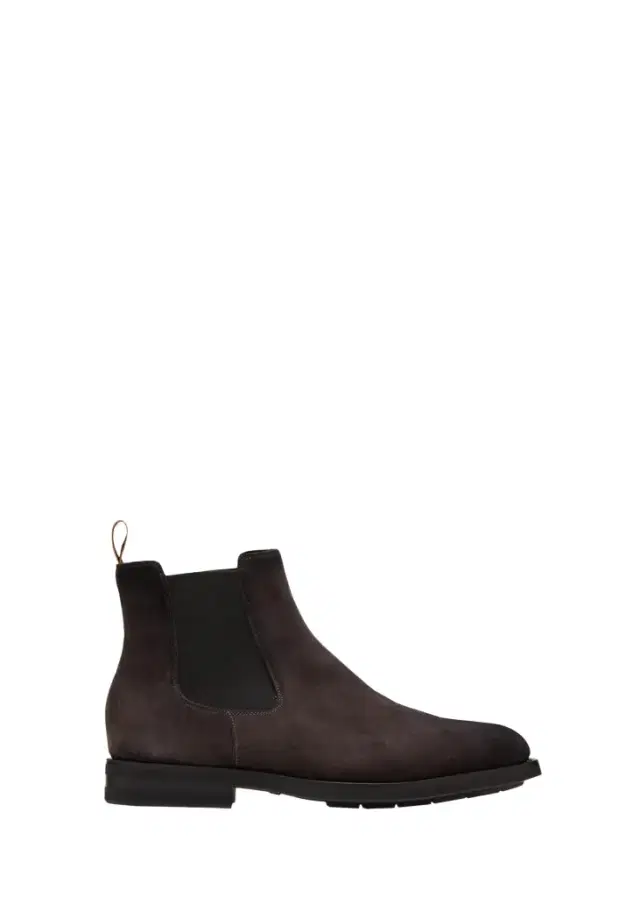 Santoni Men's Enver Suede Chelsea Boots