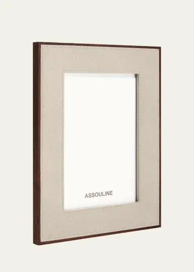 ASSOULINE Heritage Leather Frame, 5" x 7" | Thumbnail 2 ASSOULINE Heritage Leather Frame, 5" x 7" | Thumbnail 2
