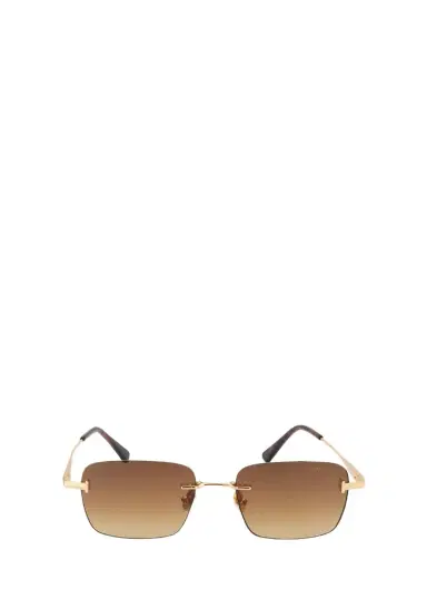 Tom Ford Men's Jake Rimless Rectangular Metal Sunglasses | Thumbnail 1