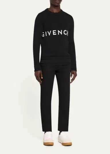 Givenchy Men's Yard Leather Low-Top Sneakers | Thumbnail 3 Givenchy Men's Yard Leather Low-Top Sneakers | Thumbnail 3