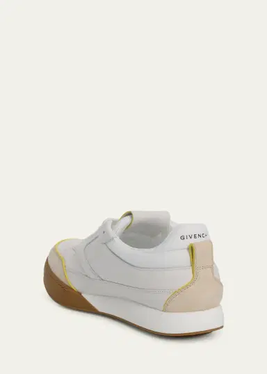 Givenchy Men's Yard Leather Low-Top Sneakers | Thumbnail 4 Givenchy Men's Yard Leather Low-Top Sneakers | Thumbnail 4