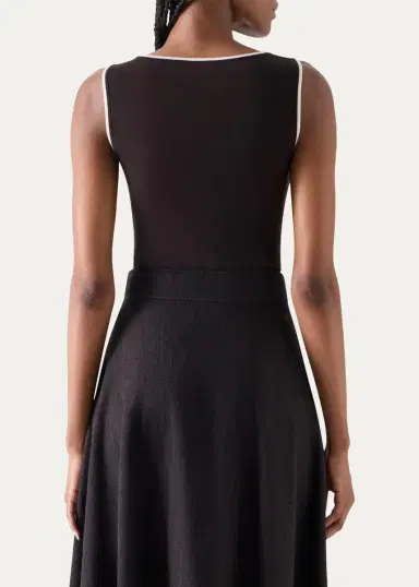 Akris punto Merino Wool Knit Tank Top | Thumbnail 3 Akris punto Merino Wool Knit Tank Top | Thumbnail 3