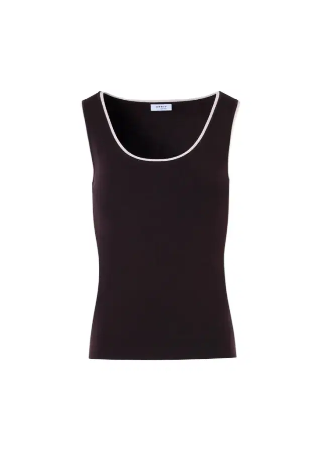 Akris punto Merino Wool Knit Tank Top