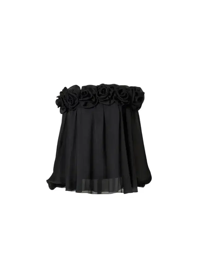 Rosette Off-the-Shoulder Blouse