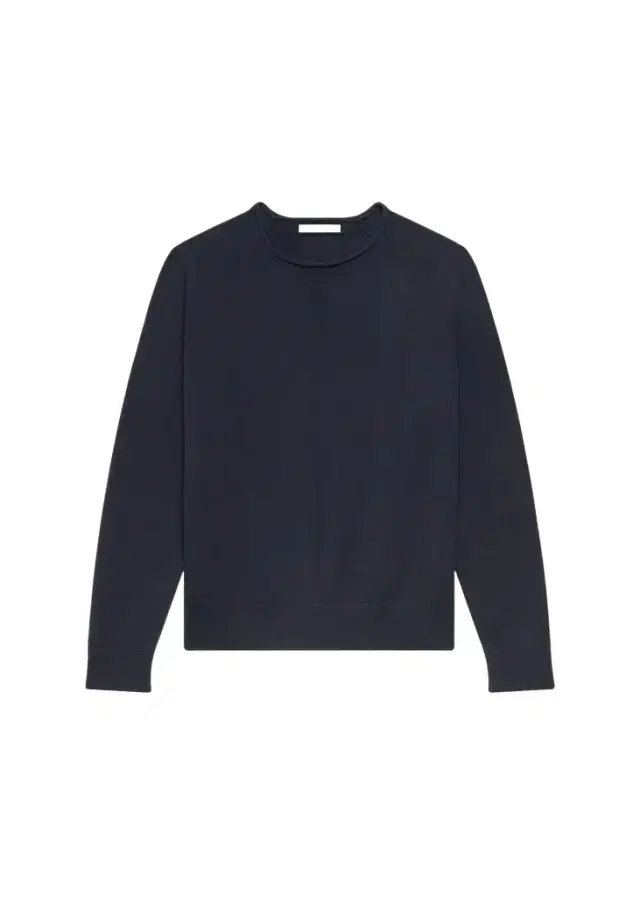 Helmut Lang Men's Cotton Raw-Edge Crewneck Sweater