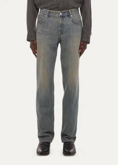 Helmut Lang Men's Vintage Wash Straight-Fit Jeans | Thumbnail 4