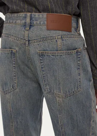 Helmut Lang Men's Vintage Wash Straight-Fit Jeans | Thumbnail 5