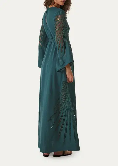 Vix Dema Eyelet Maxi Dress | Thumbnail 3