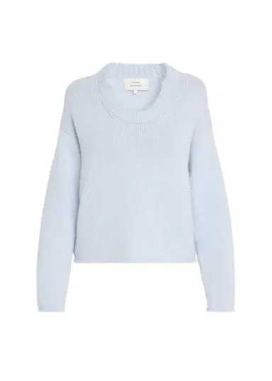 Loulou de Saison Derry Cashmere Scoop-Neck Sweater | Thumbnail 1