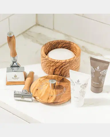 Carthusia Men's Salone da Barba Fusion Razor with Base | Thumbnail 5