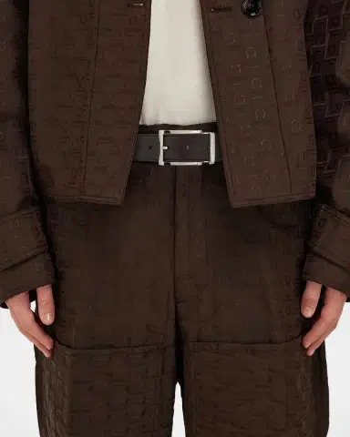 Ferragamo Men's Double Adjustable Leather Belt | Thumbnail 2 Ferragamo Men's Double Adjustable Leather Belt | Thumbnail 2