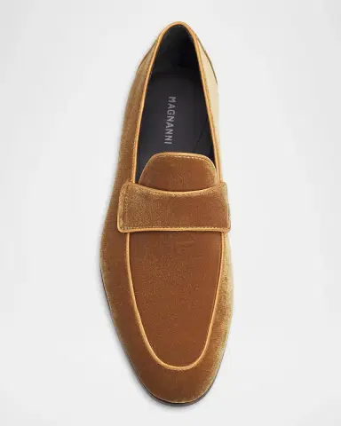 Magnanni Men's Jasper II Velvet Loafers | Thumbnail 4