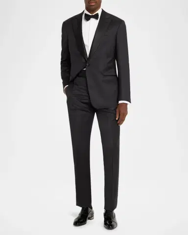 Christian Louboutin Men's Greggo Galvin Patent Leather Oxford Shoes | Thumbnail 3