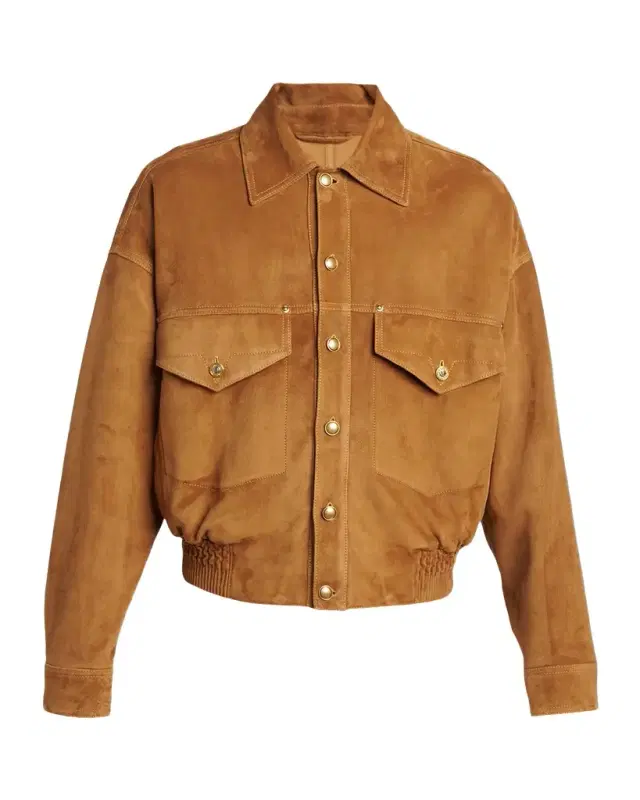Men's Suede Blouson Jacket Men's Suede Blouson Jacket