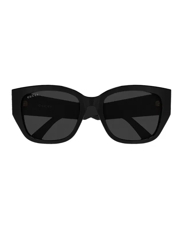 Gucci 55MM Logo Sunglasses