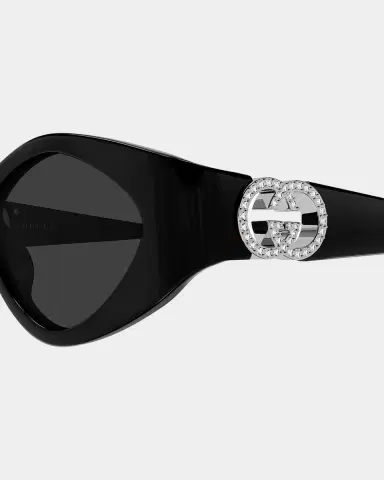 Gucci Hailey 52MM Oval Sunglasses | Thumbnail 3