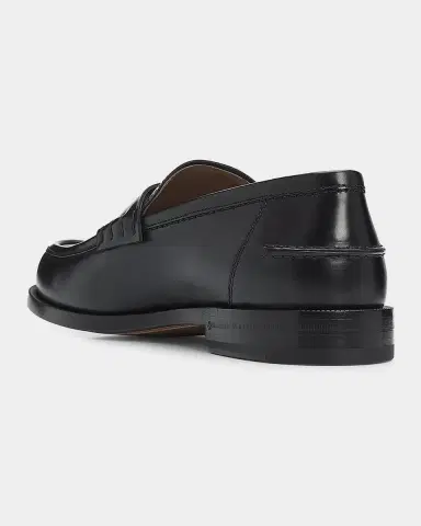 Gianvito Rossi Men's Preppy Leather Loafers | Thumbnail 2