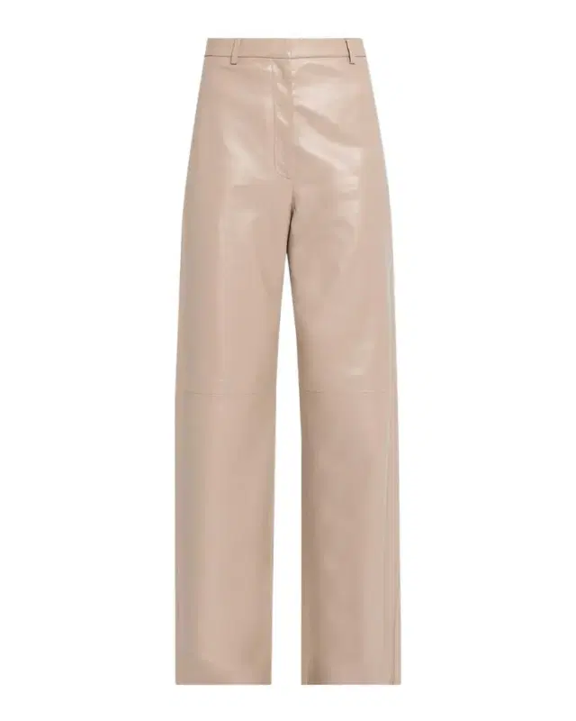 Fabiana Filippi Leather Wide-Leg Pants