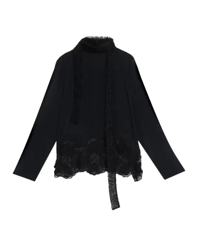 Fabiana Filippi Lace-Trim Crepe De Chine Blouse