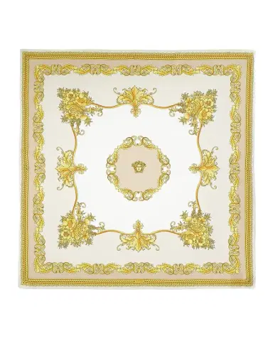 Versace Silk Twill Foulard Scarf | Thumbnail 1 Versace Silk Twill Foulard Scarf | Thumbnail 1