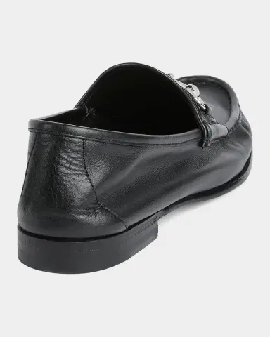 Gucci Men's Lugano Leather Loafers | Thumbnail 2