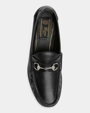 Gucci Men's Lugano Leather Loafers | Thumbnail 4
