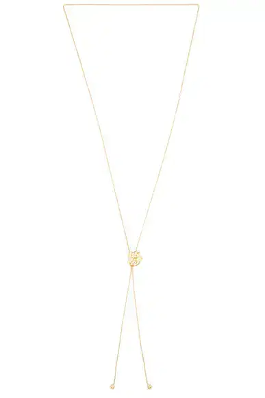 Bottega Veneta Flower Knot Chain Necklace