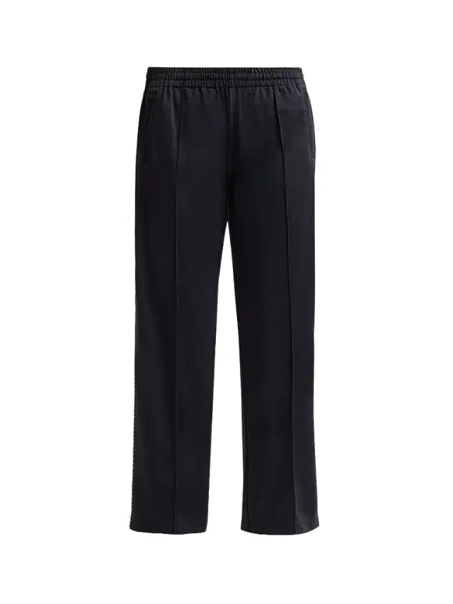 RE/DONE Women's Mel Crease-Front Track Pants - Black With White