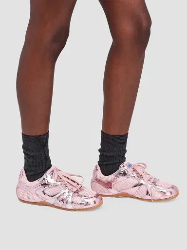 Marc Jacobs Women's The 72 Spring Sneakers - Ribbon Pink | Thumbnail 2