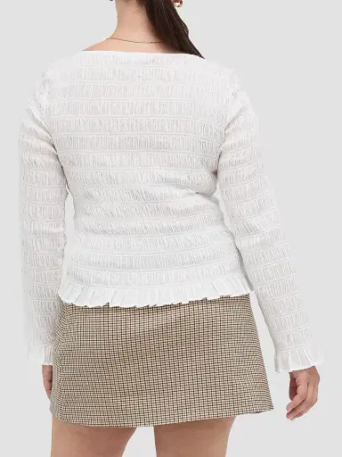 Hill House Home Women's The Lexi Nap Top - Antique White | Thumbnail 6