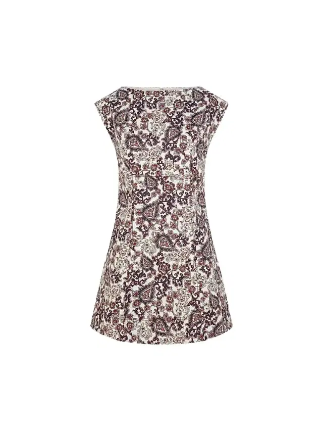 Hill House Home Women's The Rhiannon Dress - Chedworth Paisley Brown