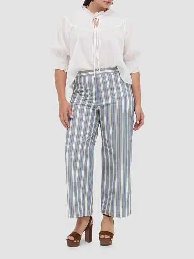 Hill House Home Women's The Zinnia Top - White | Thumbnail 2