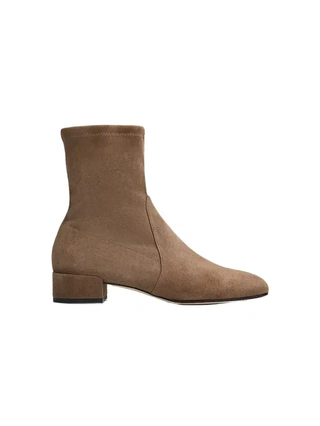 Stuart Weitzman Women's Bacari 25MM Suede Ankle Boots - Weathered Taupe