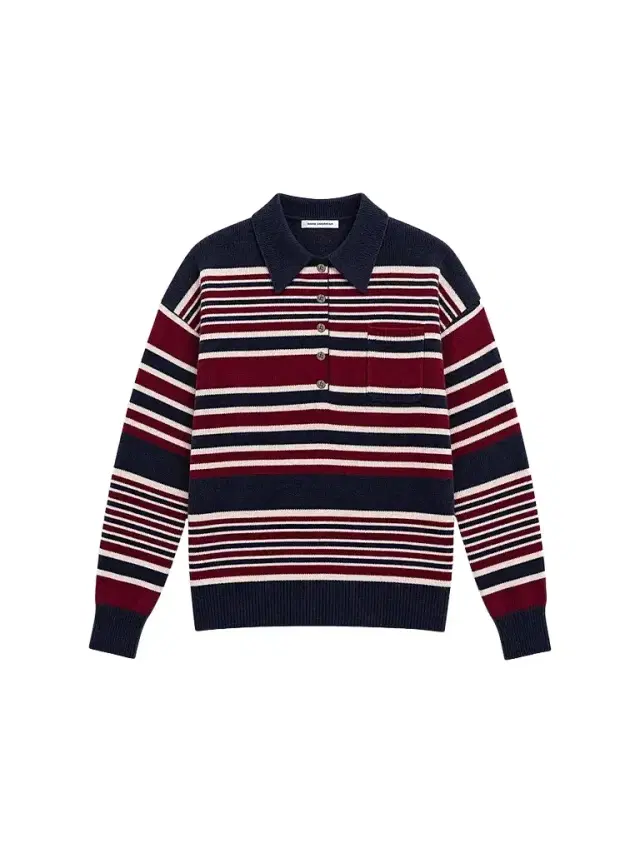 Good American Women's The Oversized Striped Rugby Sweater - Multi Stripe