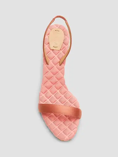 Aera Women's Claudia 70MM Satin Slingback Sandals - Antique Rose | Thumbnail 3 Aera Women's Claudia 70MM Satin Slingback Sandals - Antique Rose | Thumbnail 3