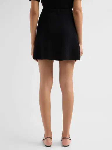 Lisa Yang Women's Clare Cashmere A-Line Miniskirt | Thumbnail 3