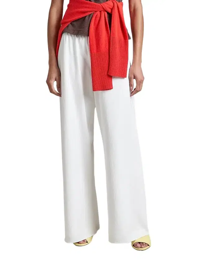 La Ligne Women's Cotton Colby Pants - White