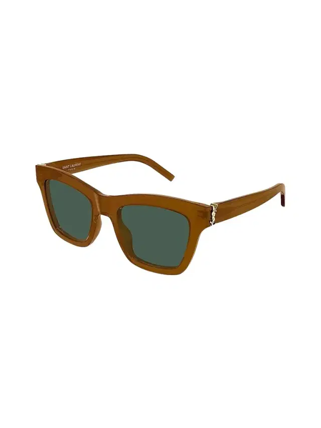 Saint Laurent Women's 52MM Square Sunglasses - Brown