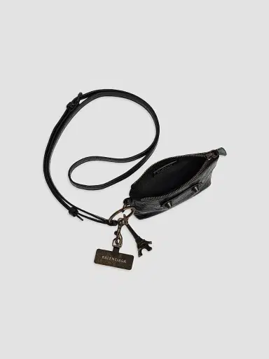 Balenciaga Women's Le City Phone Strap with Pouch | Thumbnail 2