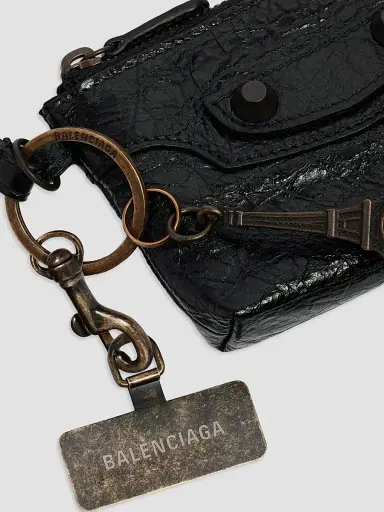 Balenciaga Women's Le City Phone Strap with Pouch | Thumbnail 3