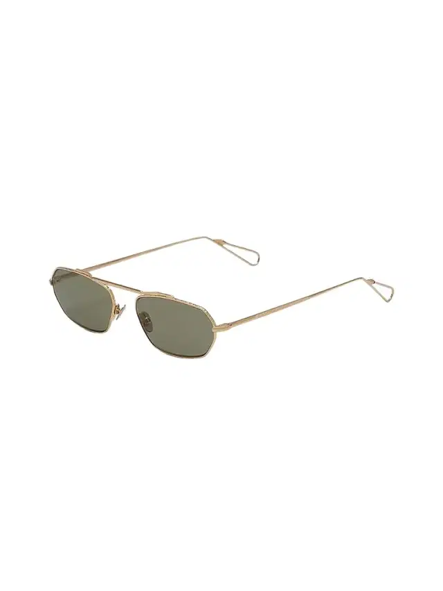 AHLEM Women's Anjou 53MM Rectangular Sunglasses - Gold