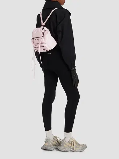 Balenciaga Women's Le City Mini Backpack - Petal Pink | Thumbnail 2 Balenciaga Women's Le City Mini Backpack - Petal Pink | Thumbnail 2