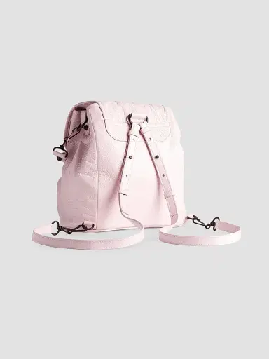 Balenciaga Women's Le City Mini Backpack - Petal Pink | Thumbnail 6 Balenciaga Women's Le City Mini Backpack - Petal Pink | Thumbnail 6
