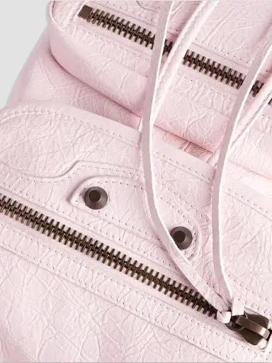 Balenciaga Women's Le City Mini Backpack - Petal Pink | Thumbnail 8 Balenciaga Women's Le City Mini Backpack - Petal Pink | Thumbnail 8