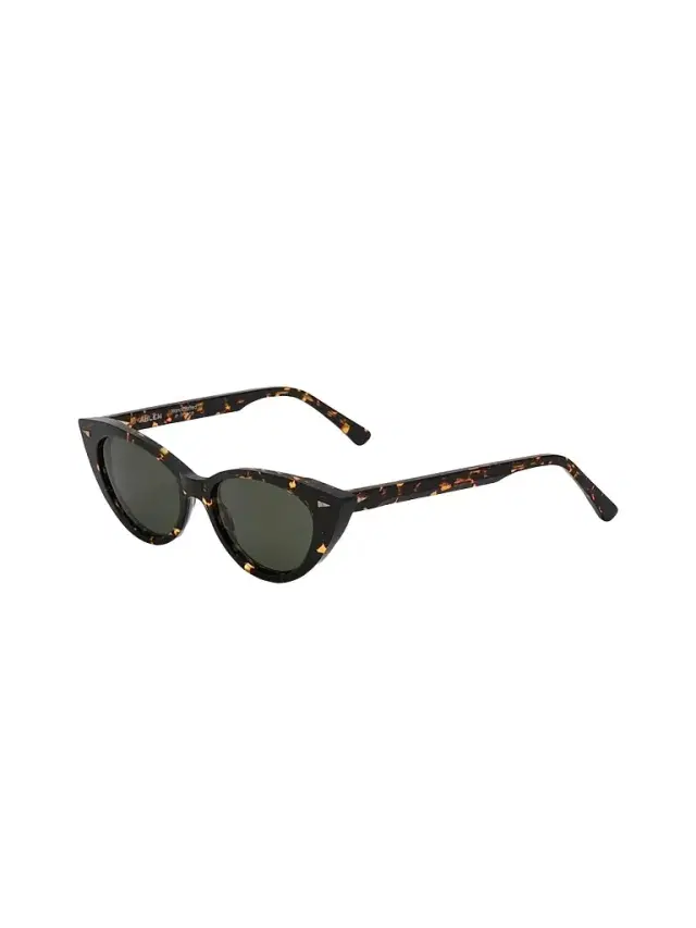 AHLEM Women's Gambetta 52MM Cateye Sunglasses - Black Yellow