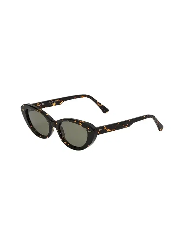 AHLEM Women's Prairie 54MM Cateye Sunglasses - Black Yellow